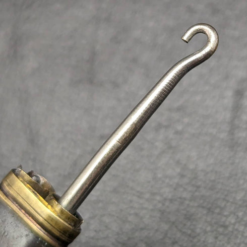 Antique Retractable Multi-Tool Pencil & Hook